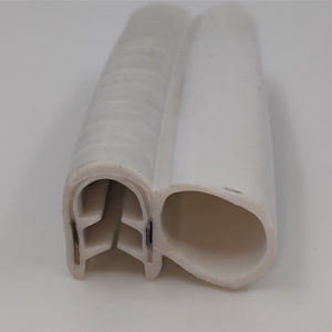 Edge Protection Seal Profile Pvc With Steel Clamp Strap